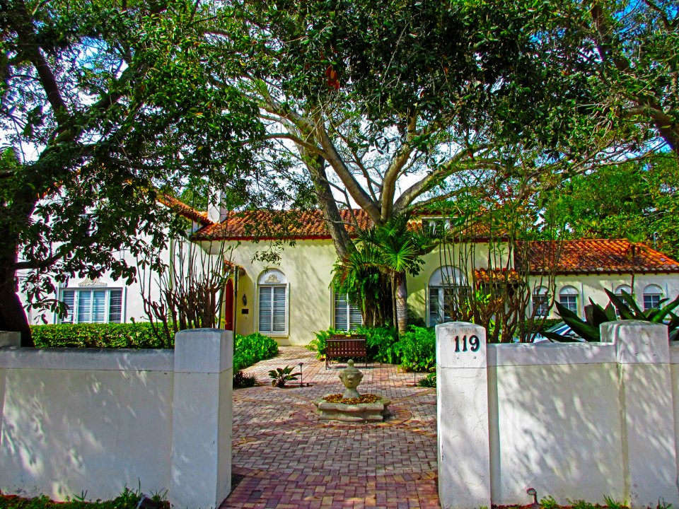 Williams House Fort Lauderdale Florida facade 