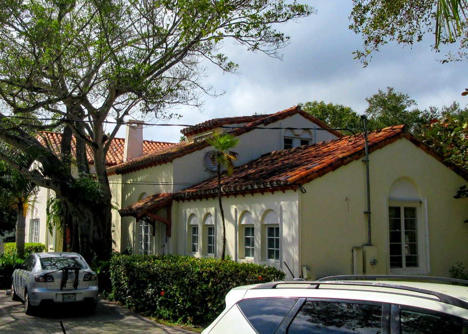 Williams House Fort Lauderdale Florida side view 