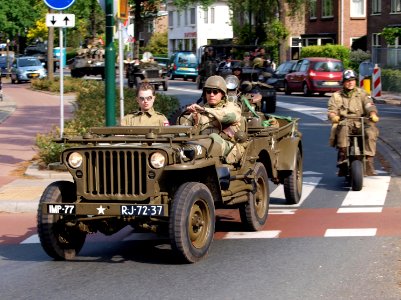 Willys MB, Ford GPW, Jeep with trailer, Bridgehead 2011 pic7