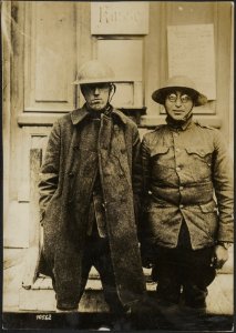 Wilsons Armee. Typen gefangener Amerikaner., Bestanddeelnr 158-2354