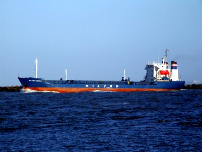 Wilson Mersin p2 leaving Port of Rotterdam