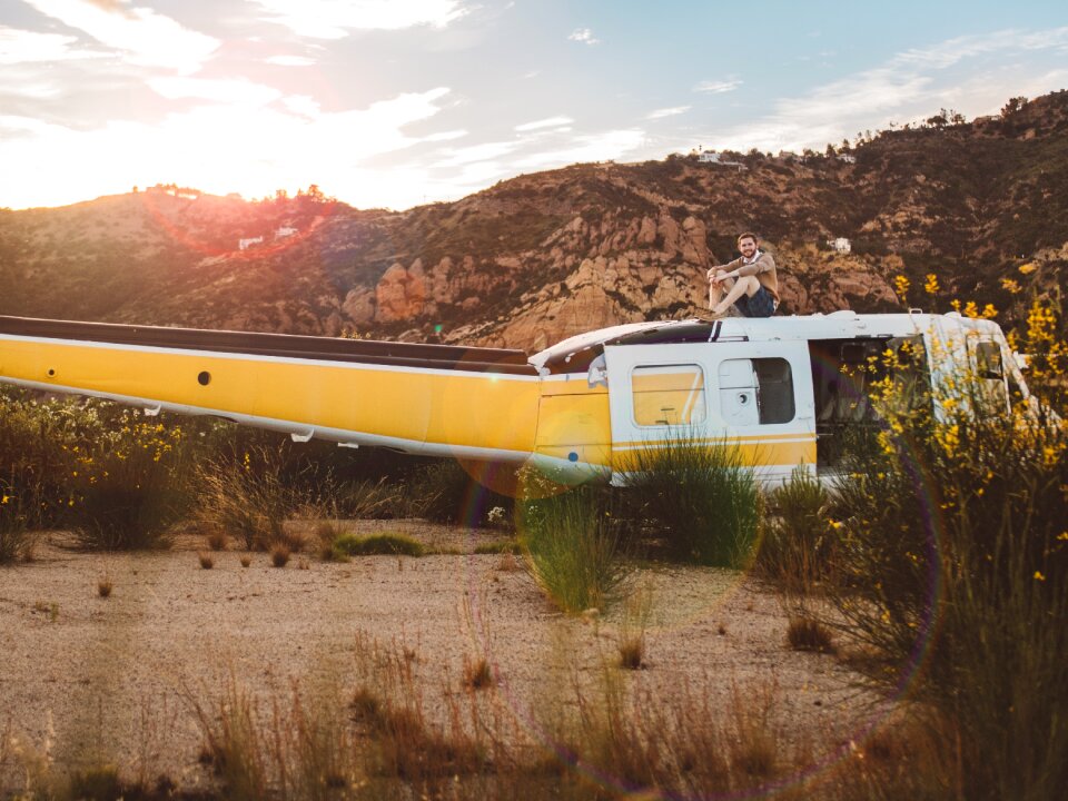 Rooftop outdoor travel