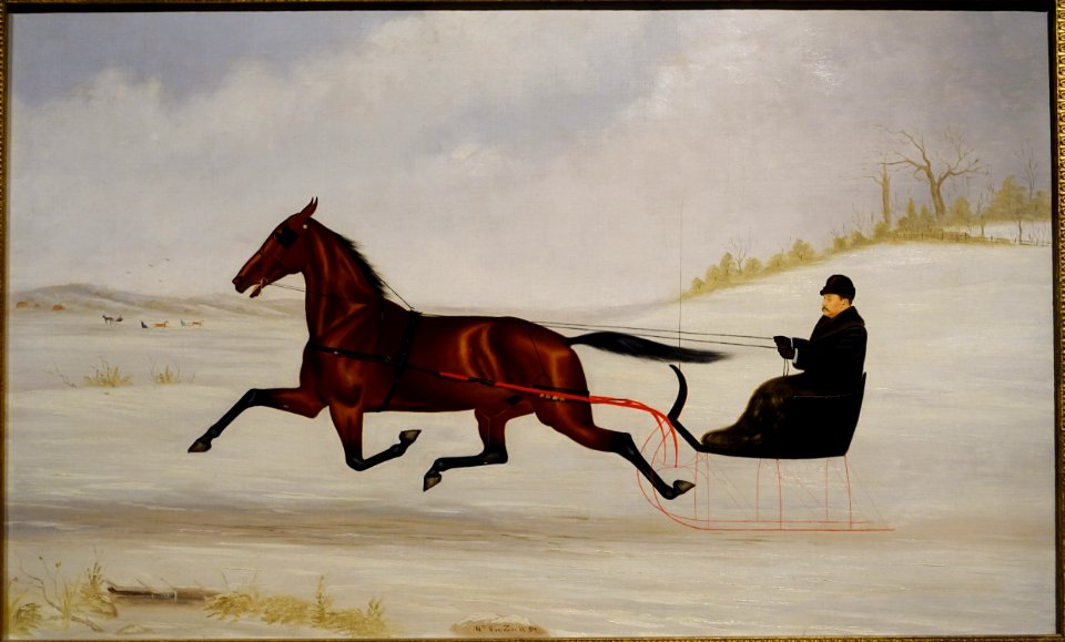 William H. Bradford by William Van Zandt, 1894, oil on canvas - Bennington Museum - Bennington, VT - DSC09106
