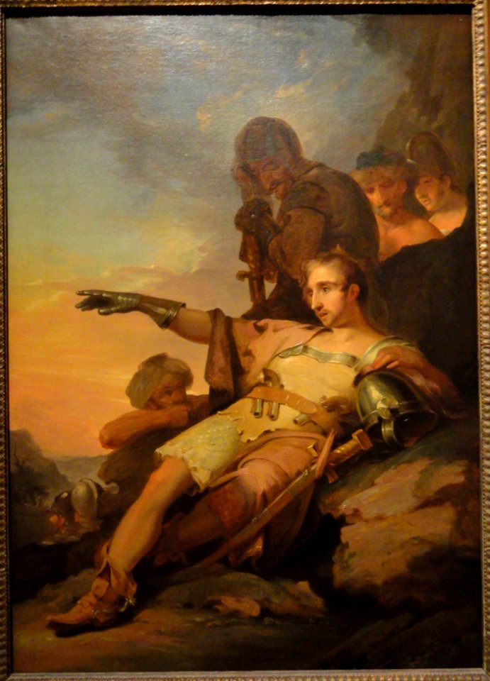 William B. Wood as 'Charles de Moor', by Thomas Sully, 1811 - Corcoran Gallery of Art - DSC01103