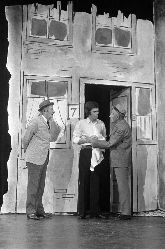 Willy Walden en Piet Muyselaar in Schouwburg Oppheus te Apeldoorn, Bestanddeelnr 924-2959