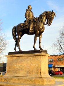 William Franklin Draper by Daniel Chester French - Milford, Massachusetts - DSC02883