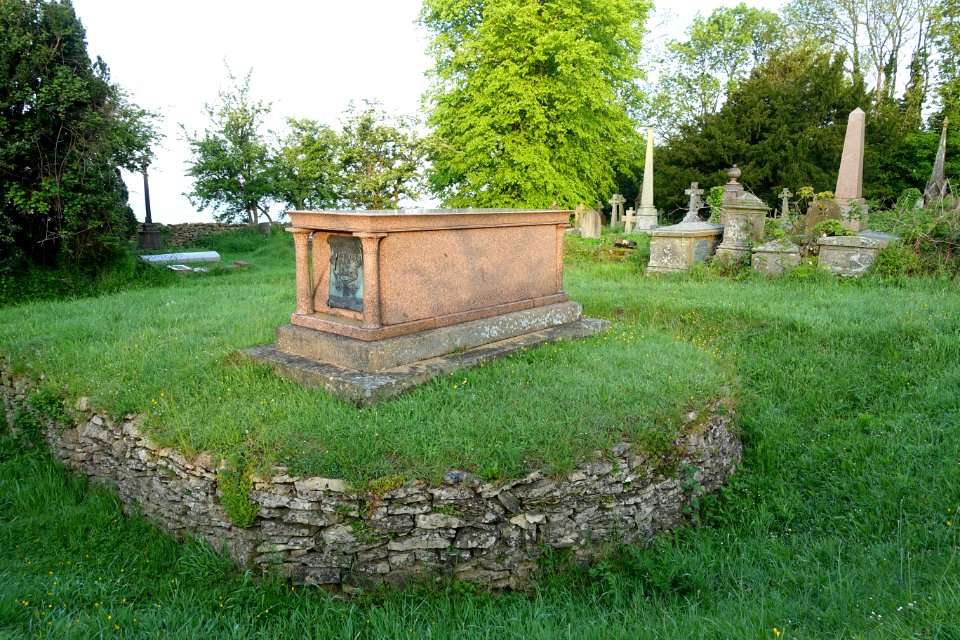 William Beckford grave - Lansdown Cemetery - Bath, England - DSC09675