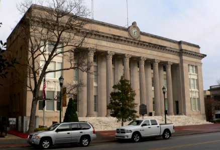 Wilson County NC courthouse from SW 2