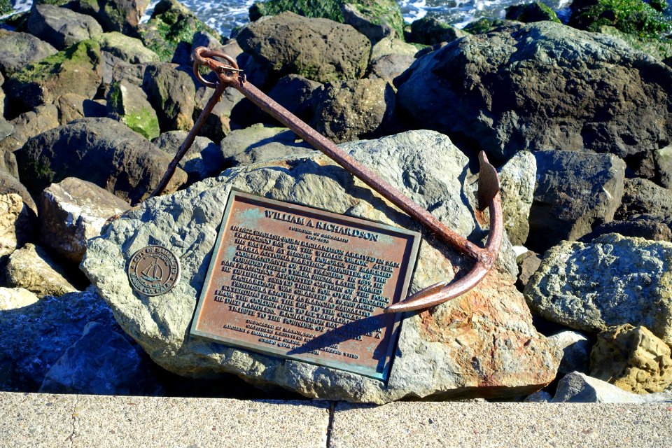 William A. Richardson plaque - Sausalito, CA - DSC03236