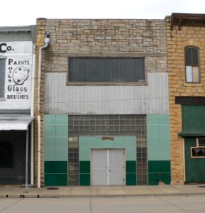 Wilson, Kansas Mortuary bldg 1