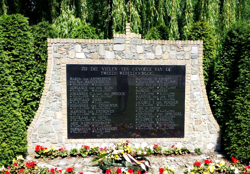 Willemstad monument zij die vielen