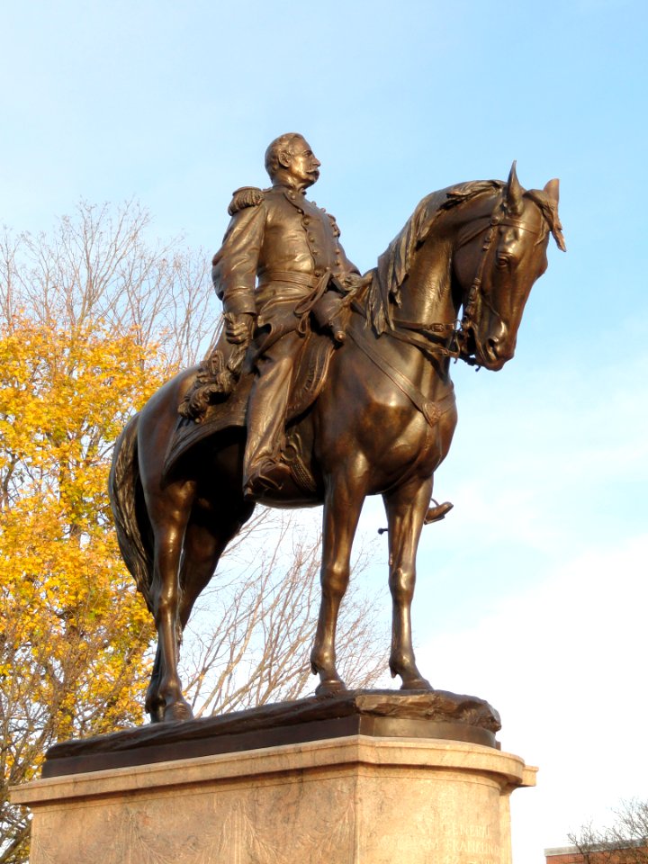 William Franklin Draper by Daniel Chester French - Milford, Massachusetts - DSC02876