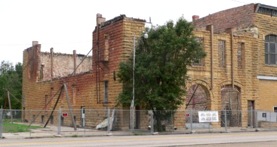 Wilson, Kansas Czech Opera house from NE 1