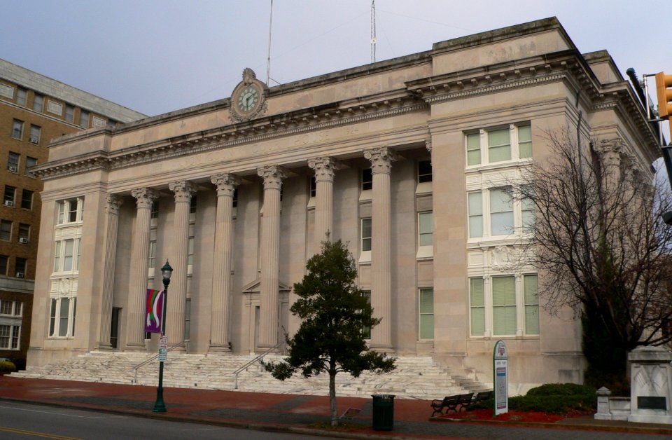 Wilson County NC courthouse from SW 1