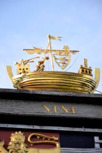 Winchelsea town sign (detail) photo