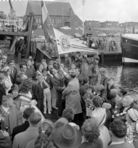 Wimpel voor Schipper de Niet in Scheveningen, Bestanddeelnr 912-4969