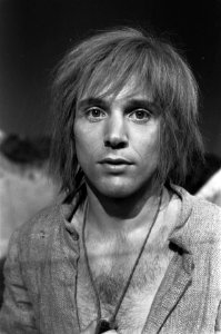 Wim van der Grijn tijdens de opnames in de AVRO-studio's, Bestanddeelnr 925-6524