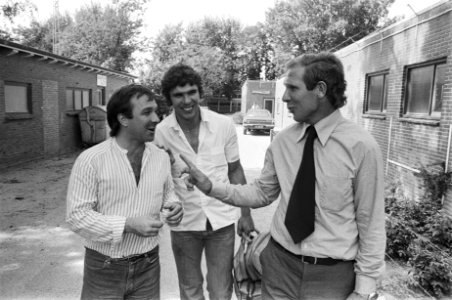 Wim van Hanegem naar AZ 1967 , Maarten de Vos , Van Hanegem en Kraay, Bestanddeelnr 928-7394