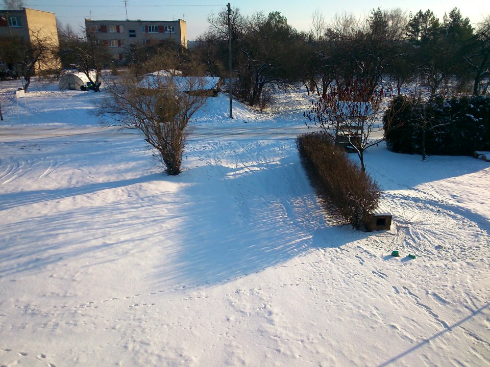 Winter Miskininku Street 6, Jonava