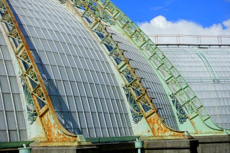 Winter Garden - Laeken Royal Greenhouses - Royal Castle of Laeken - Brussels, Belgium - DSC07413