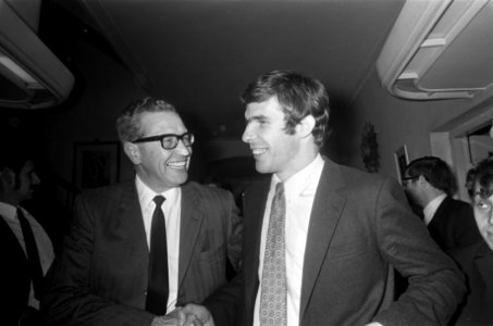 Wim van Hanegem verschijnt voor de Commissie van Beroep van de KNVB te Utrecht. , Bestanddeelnr 922-9502