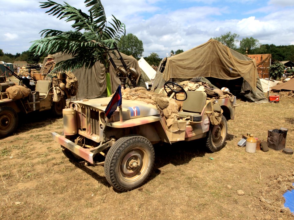 Willys MB or Ford GPW in desert camo pic2