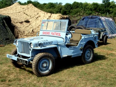 Willys MB or Ford GPW, USN 27059307 Shore Patrol pic2