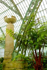 Winter Garden interior detail - Laeken Royal Greenhouses - Royal Castle of Laeken - Brussels, Belgium - DSC07514