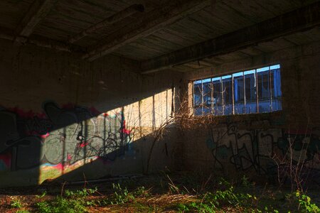 Dirty ruin old