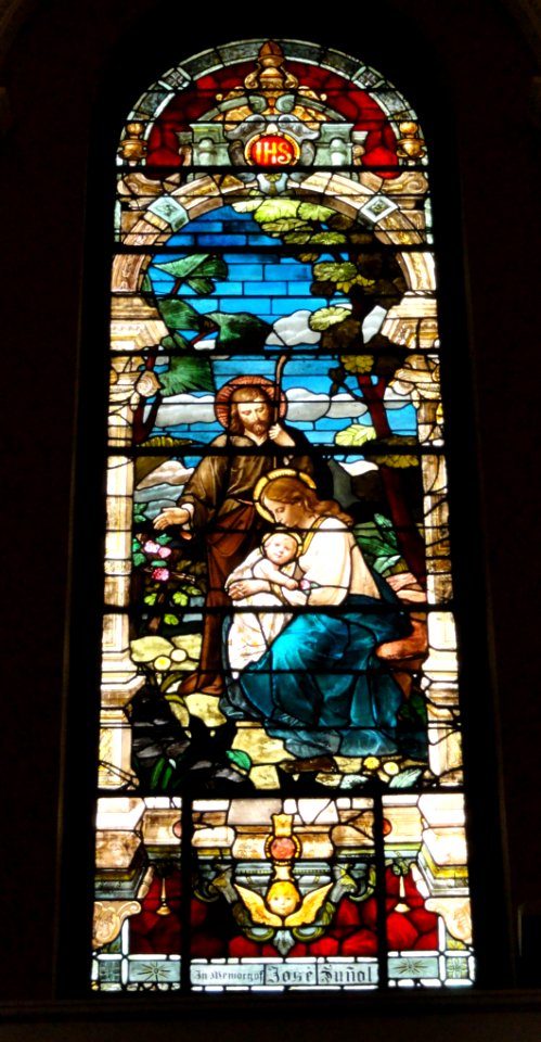 Window - Cathedral Basilica of Saint Joseph, San Jose, California - DSC03757