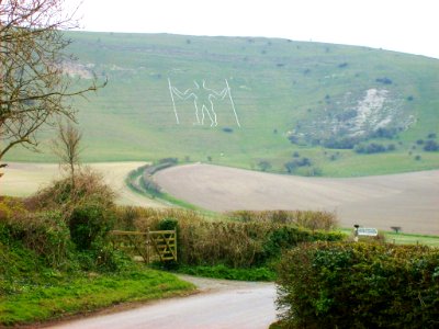 Windover Hill with Long Man photo