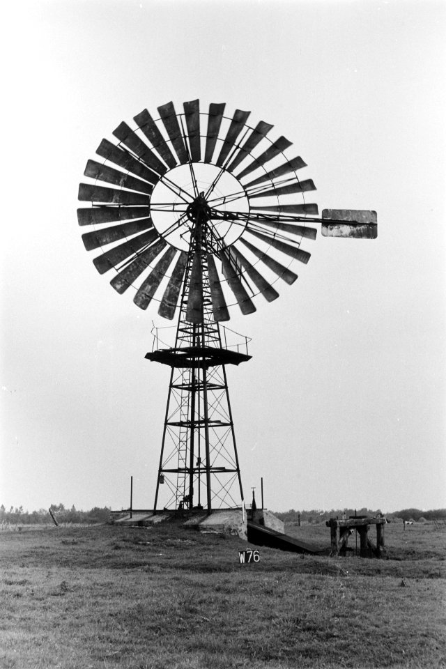 Windmolen te Wolvega (ruilverkaveling Linde-Zuid), Bestanddeelnr 170-2061