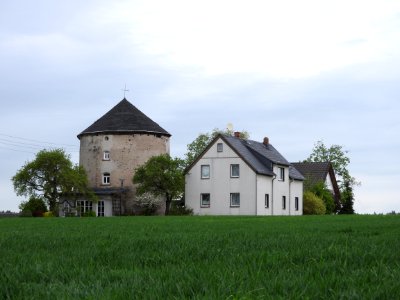 Windmill in Dittersdorf Thuringia 1