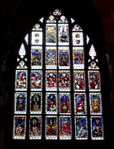 Window - St. Lorenz church - Nuremberg, Germany - DSC01644