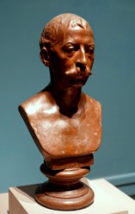 Winslow Homer by William R. O'Donovan, 1876, cast c. 1911, bronze - Portland Museum of Art - Portland, Maine - DSC04046