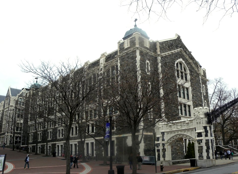 Wingate Hall Hall CCNY cloudy jeh