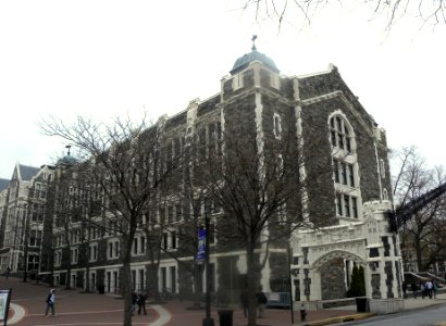 Wingate Hall Hall CCNY cloudy jeh