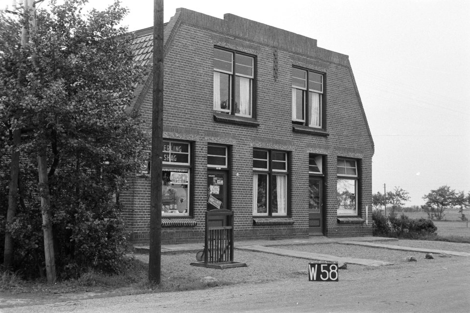 Winkel met woonhuis (ruilverkaveling Linde-Zuid), Bestanddeelnr 170-2076