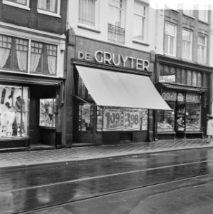 Winkel van De Gruyter , Utrechtsestraat, Amsterdam, exterieur, Bestanddeelnr 923-8911