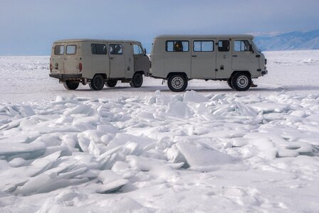 Irkutsk lake baikal ice