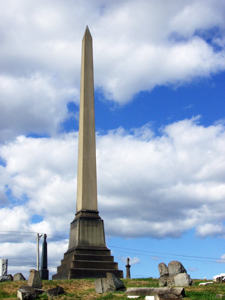 Winter Brothers obelisk, St. Peter’s Cemetery, 2020-08-30