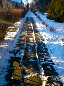Winter, Way Miskininku Street Jonava