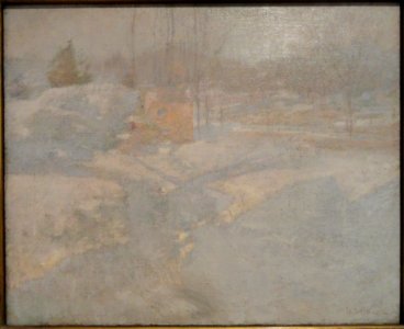 Winter, John Henry Twachtman, undated - Phillips Collection - DSC04871