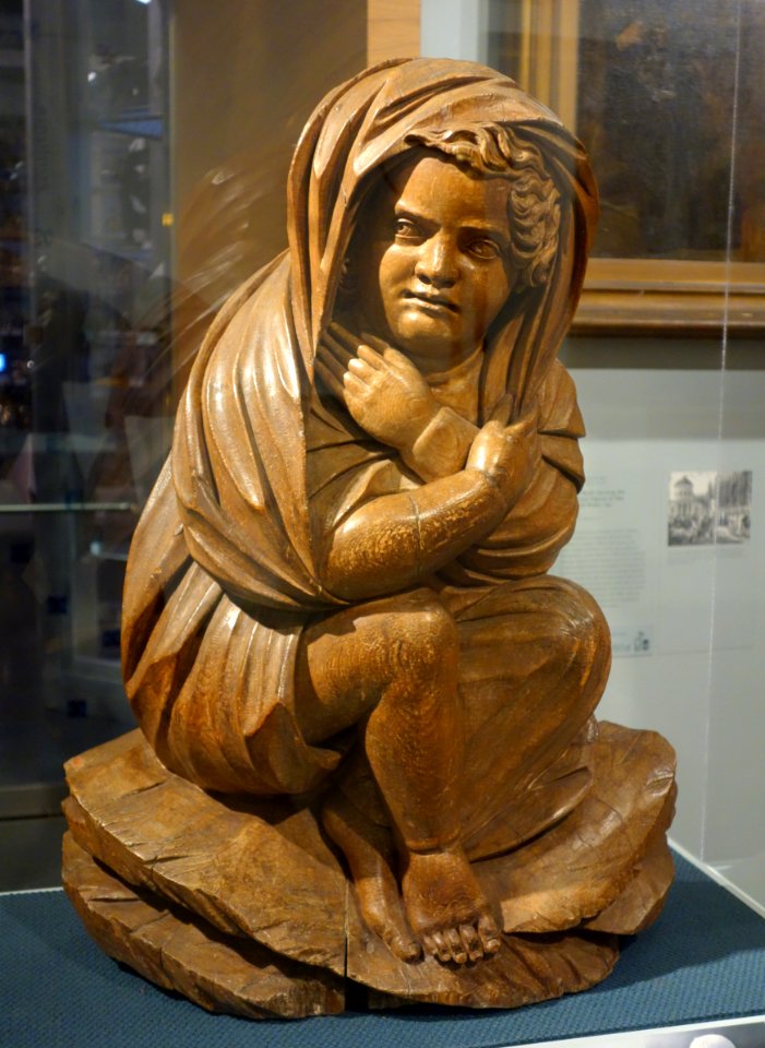 Winter by William Rush, 1811, pine with traces of white paint - Brooklyn Museum - DSC09600