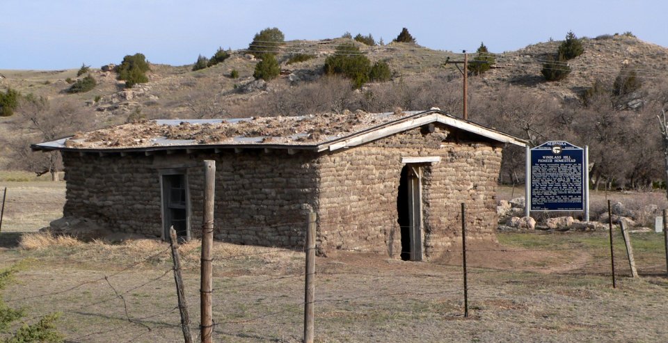 Windlass Hill sod house 1