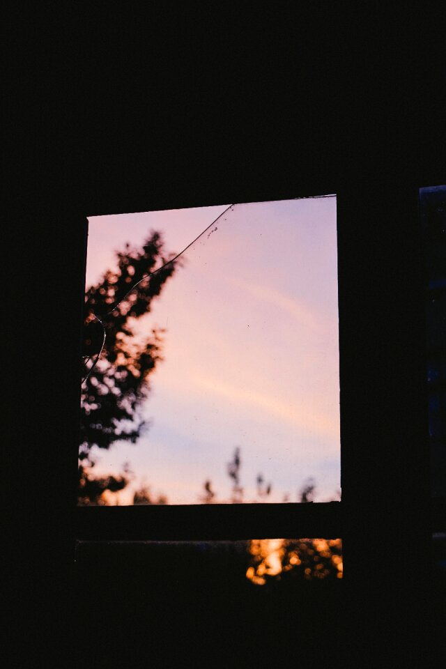 Glass outside view