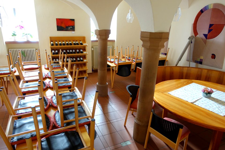 Wine cellar - Schloss Dagstuhl - DSC06193