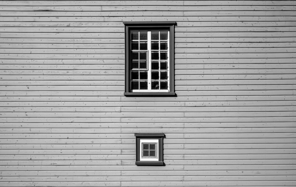 Windows in Quebec city, Canada