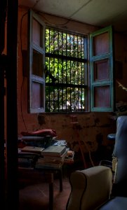 Window in Old house typical of the island of Margarita