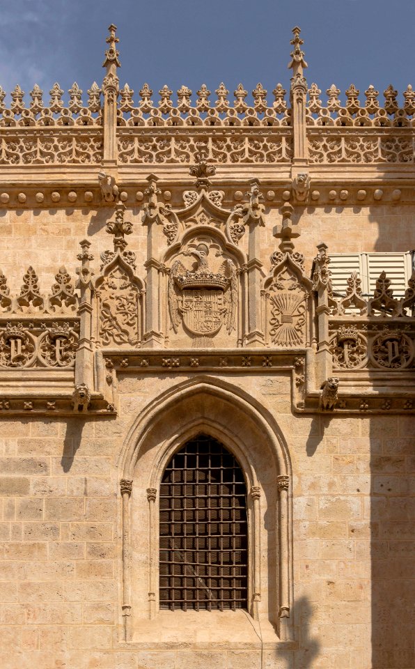 Window Capilla Real Granada Spain